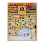 Pizarrón Pizarra Dual Magnética Atril Letras Numeros 32x44cm - Image 7