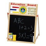 Pizarrón Pizarra Dual Magnética Atril Letras Numeros 32x44cm - Image 4