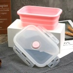 Taper Lunchera Plegable Portatil Vianda Comida Escuela S1809 - Imagen 18