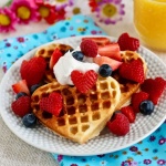 Waflera antiadherente en forma de corazones Sl-205 - Image 3