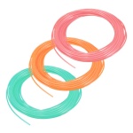 3 filamentos para impresoras y lápiz 3D