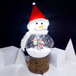 Muñeco de nieve adorno de navidad con música 25380 - Imagen 8