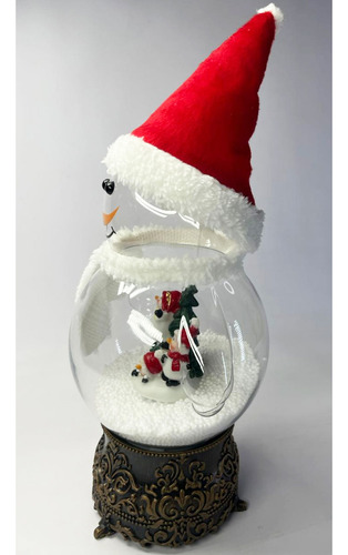 Muñeco de nieve adorno de navidad con música 25380 - Imagen 10