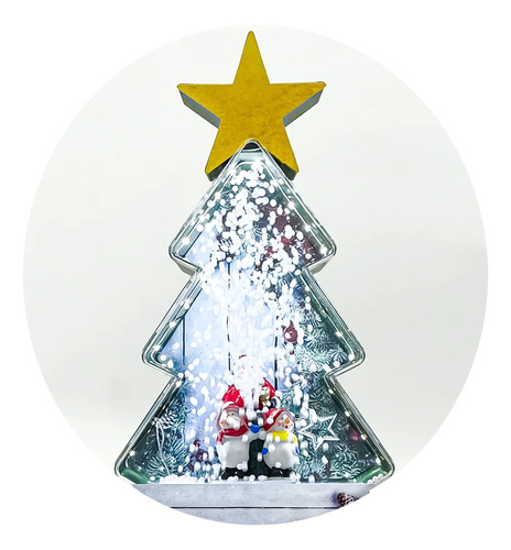 Pino musical árbol adorno navideño con luz 24021 - Image 6