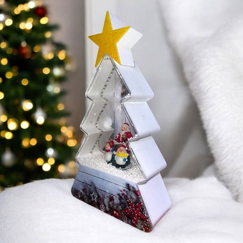 Pino musical árbol adorno navideño con luz 24021 - Image 7