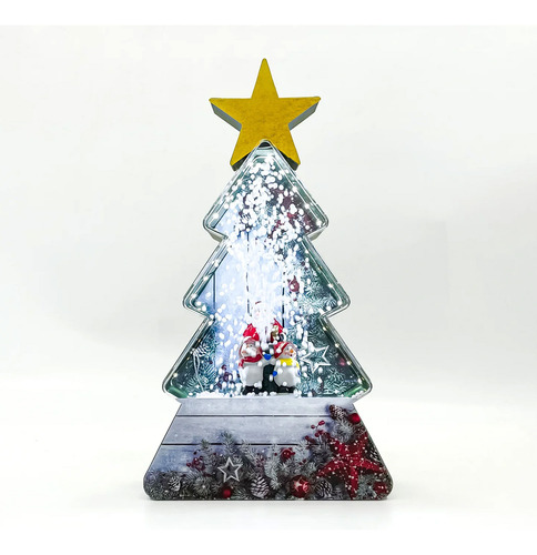 Pino musical árbol adorno navideño con luz 24021 - Image 8