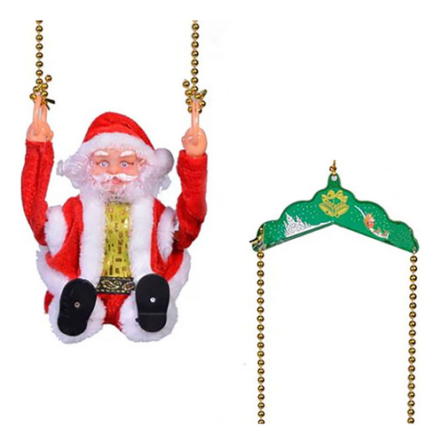 Adorno Papá Noel colgante giratorio 25399 - Image 9