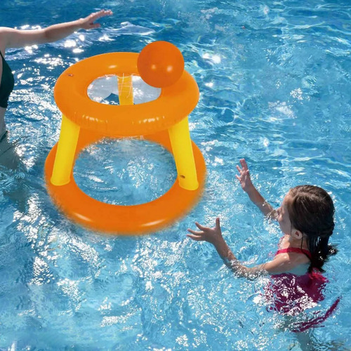 Aro de básquet inflable con pelota Jl077211npf - Image 9
