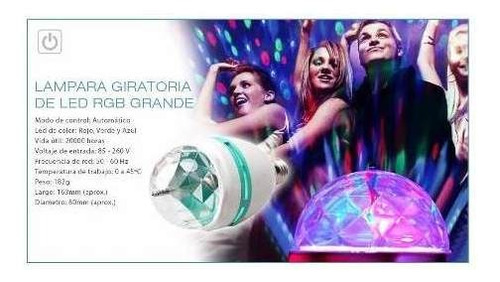 Bola de rayos led giratoria + Mini laser led multipunto - Image 5