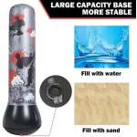 Bolsa Boxeo Inflable Saco Para Niños Juego Deporte Puching - Image 2