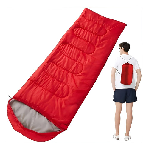 Bolsa de dormir camping con capucha y funda Sl2x7 - Image 13