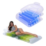 Colchoneta flotador sillón inflable 2 en 1 plegable 22905 - Imagen 5