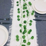 Cortina guirnalda luz LED con hojas manzano Sa1004 - Image 5