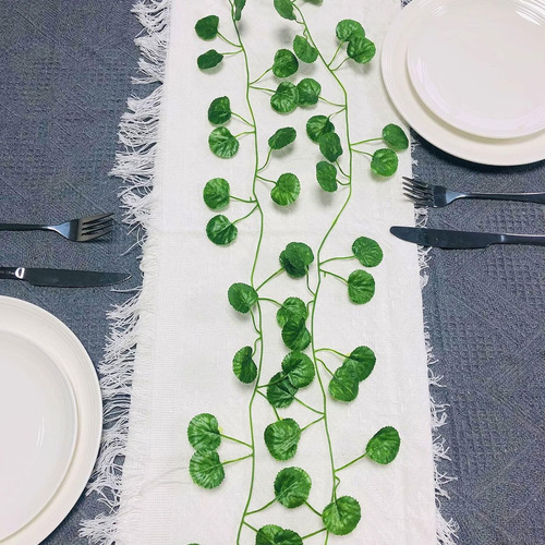 Cortina guirnalda luz LED con hojas manzano Sa1004 - Image 5