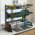 Escurridor seca platos organizador 3 niveles G2007 - Image 2