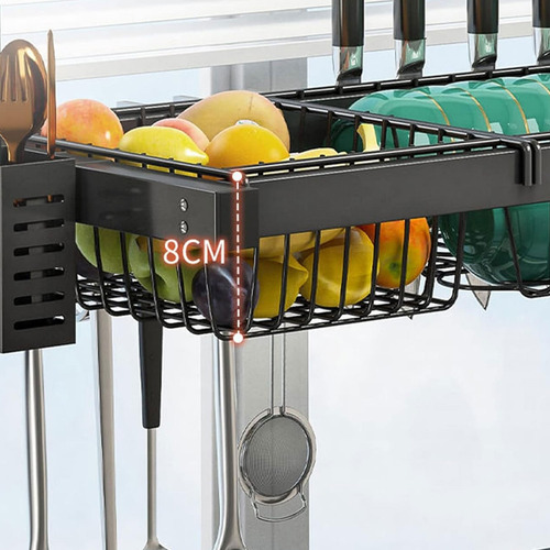 Escurridor seca platos organizador 3 niveles G2007 - Image 6
