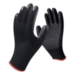 Guantes Trabajo Antideslizantes Reforzados Tela Y Goma 300# - Image 9