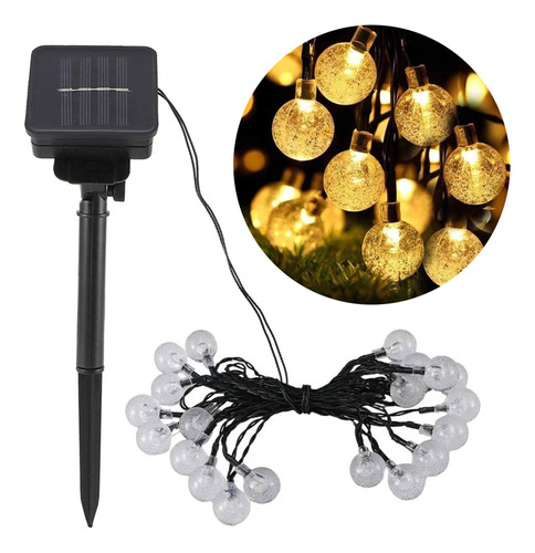 Guirnalda luces solares 20 LED - Imagen 9