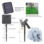Guirnalda luces solares 20 LED - Imagen 13