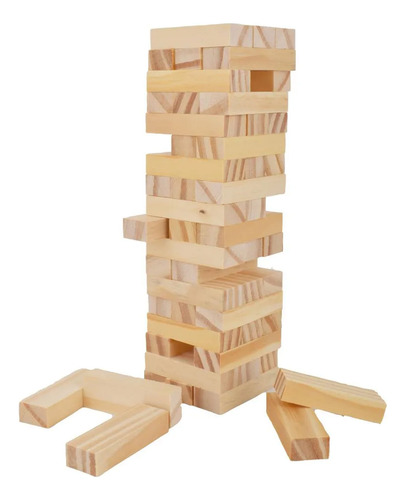 Jenga de madera juego de mesa Jen54 – imagen de uso