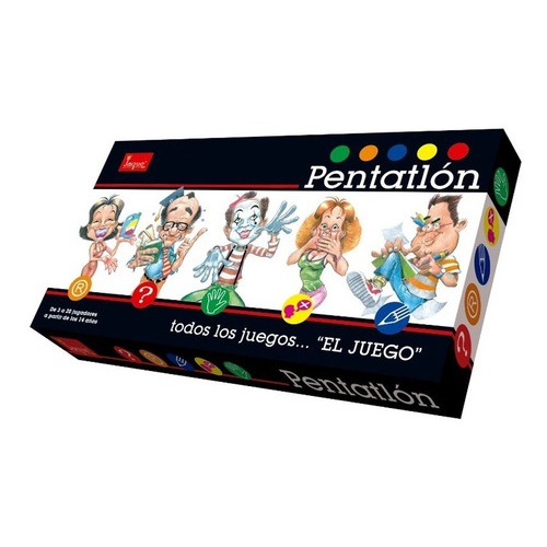 Juego Mesa Pentatlon Hogar Todos Los Juegos 5 Categorias