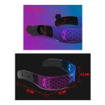 Lentes futuristas con luz LED Qq57 - Image 7