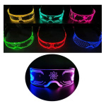 Lentes futuristas con luz LED Qq57 - Image 4