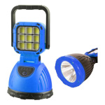 Linterna Lampara Camping Con Panel Solar Usb Led Hs-8033a - Image 9