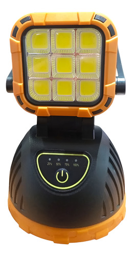 Linterna Lampara Camping Con Panel Solar Usb Led Hs-8033a - Image 21