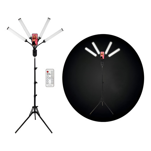 Luz led estrella 4 brazos flexibles bl-04 trípode hogar mlpz