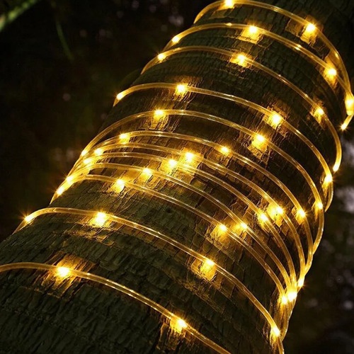 Manguera luces LED blanca cálida 20 metros