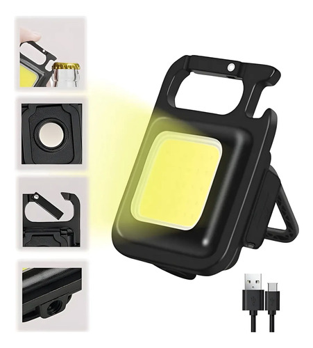 Mini_Linterna_Led_Cob_Llavero_Iman_Camping_Abridor_El413_D_616275-MLA99141733694_112025-O.jpg Mini linterna Led Cob llavero imán abridor botella para camping El413 - Imagen 1