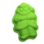 Molde de silicona navideño con forma de Papá Noel