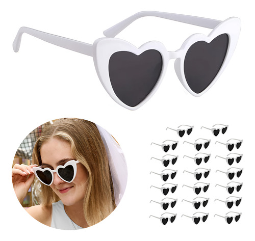 Pack X20 lentes en forma de corazón para fiesta Co20