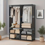 Perchero Organizador De Ropa Armario 6 Estantes 50006 – zoom detalle