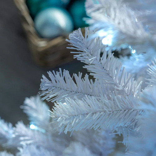 Pino árbol de navidad blanco 90 cm - Image 2