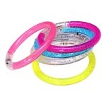 Pulsera luminosa multicolor - 12 unidades