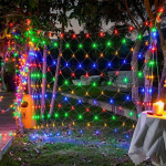 Guirnalda red cortina con luz led RGB - 1,5 x 1,5 mts - Image 4