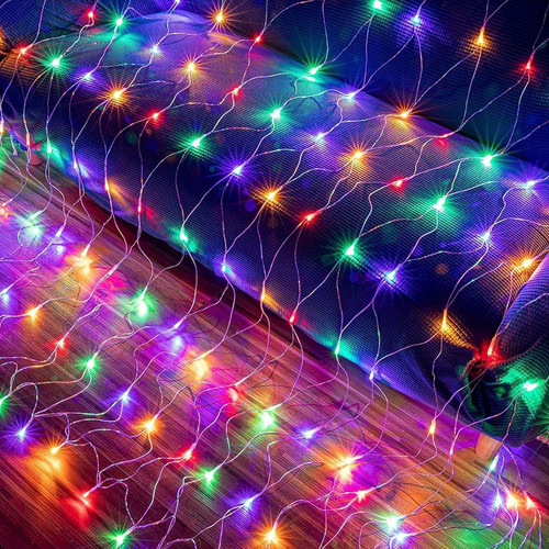 Red_Led_Guirnalda_Cortina_De_15_X_15_Metros_Rgb_Multicolor_D_831850-MLA96656714854_112025-O.jpg Guirnalda red cortina con luz led RGB - 1,5 x 1,5 mts - Image 1