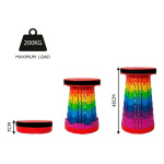 Silla plegable portátil de plástico 241363 - Image 4