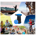 Silla plegable portátil de plástico 241363 - Image 3