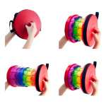 Silla plegable portátil de plástico 241363 - Image 5