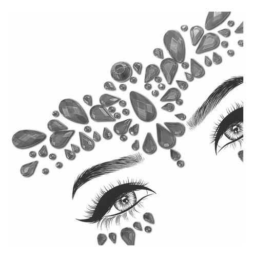 Stickers gemas faciales autoadhesivas - Image 3
