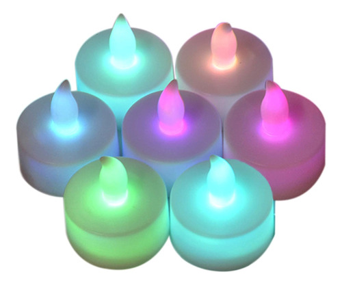 24 Velas Led multicolor a pilas - Image 9