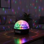 Semi bola led RGB audio rítmica con bluetooth - Image 3