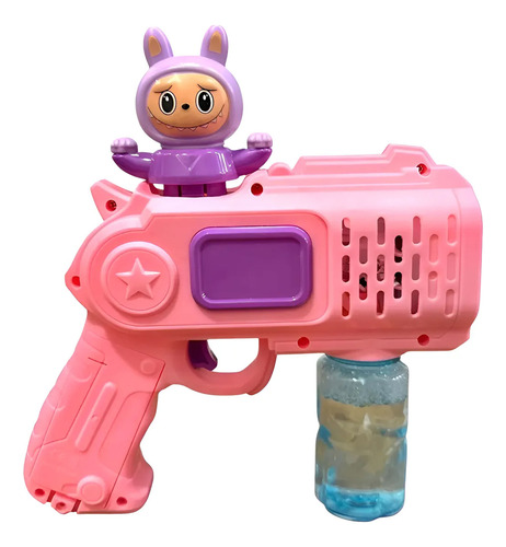 Burbujero automatico pistola burbujas labubu con luces 24174 - Image 25