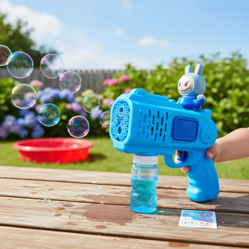 Burbujero automatico pistola burbujas labubu con luces 24174 - Image 27