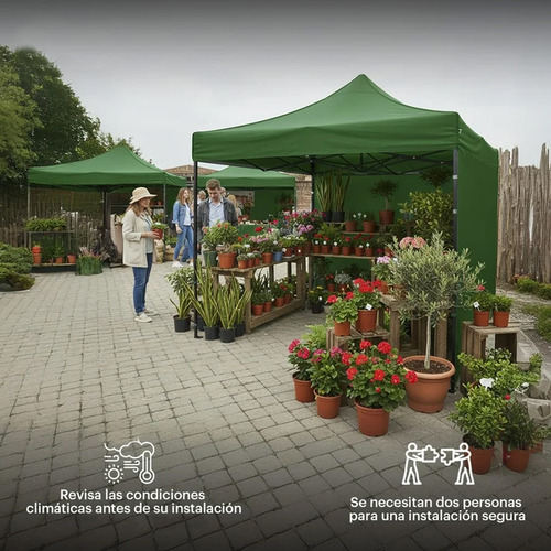 Gazebo carpa autoarmable para camping 3 metros - Image 21