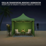 Gazebo carpa autoarmable para camping 3 metros - Image 22