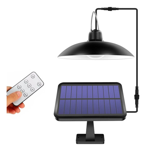 Lámpara colgante con panel solar con control remoto Sl0502